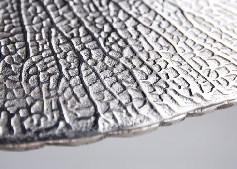 Abilaud LEAF hõbe, 42x38xH59 cm