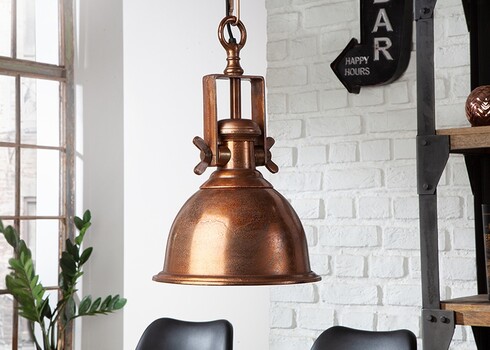 Rippvalgusti INDUSTRIAL vask, D29xH45 cm, E27