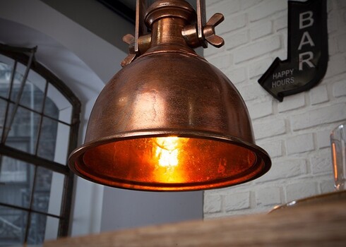 Rippvalgusti INDUSTRIAL vask, D29xH45 cm, E27