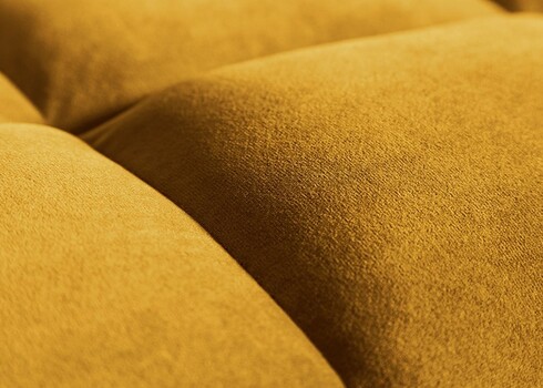 Diivan VELVET sinepikollane, 225x95xH90 cm