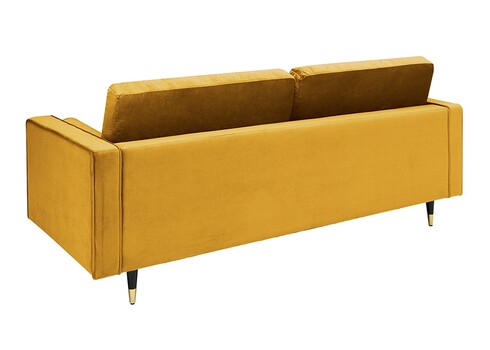 Diivan VELVET sinepikollane, 225x95xH90 cm