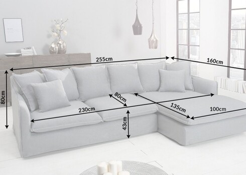 Nurgadiivan HEAVEN hall, 255x160xH80 cm