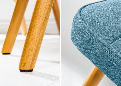 Järi SCANDINAVIA helesinine, 63x42xH39 cm