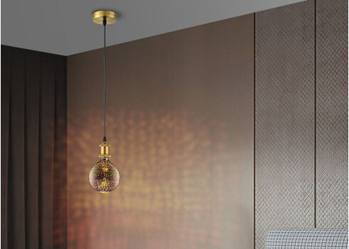 Rippvalgusti VINTAGE pronks D10xH109 cm, E27