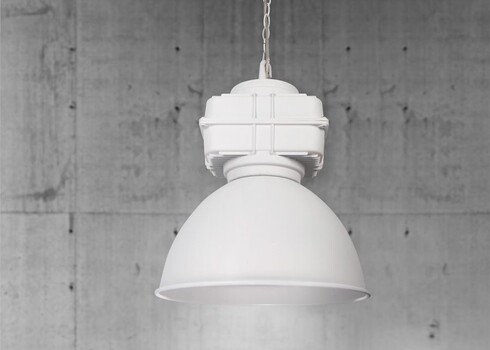 Rippvalgusti WANTED valge, D41xH170 cm, E27