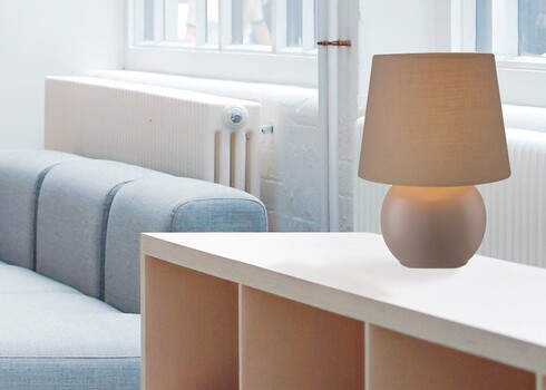 Lauavalgusti ISLA pruun, D16xH22 cm, E14