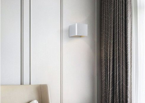 Seinavalgusti ANNA hõbe, 11x11xH8,5 cm, LED