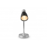 Lauavalgusti LUMY must, D13xH28 cm, LED