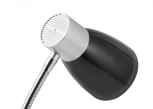 Lauavalgusti LUMY must, D13xH28 cm, LED