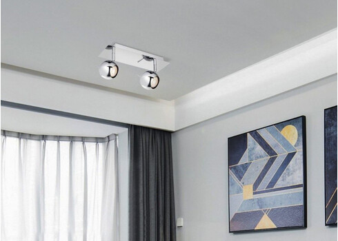 Kohtvalgusti BOLLO kroom, 32xH14 cm, LED