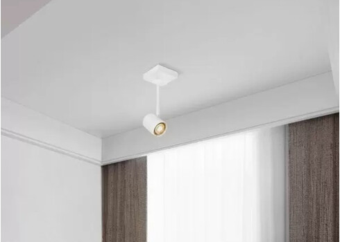 Kohtvalgusti MANU valge, 9,5x9,5xH25 cm. LED