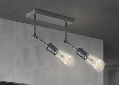 Kohtvalgusti SPY tumehall, 30x9,5xH20,5, E27