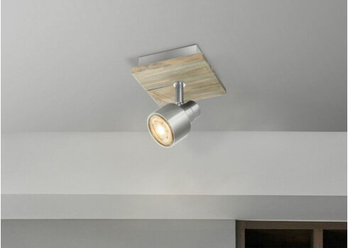 Kohtvalgusti DRIFT hall / pruun, 12x12xH15 cm, LED