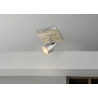 Kohtvalgusti DRIFT hall / pruun, 12x12xH15 cm, LED