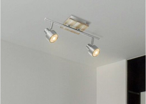 Kohtvalgusti DRIFT hall / pruun, 33,5xH17,5 cm, LED