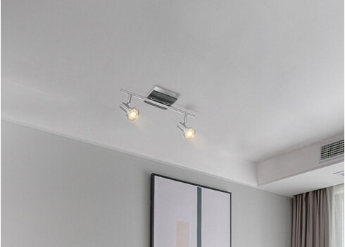 Kohtvalgusti STONE metall / must, 33,5xH17 cm, LED