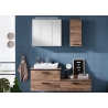 Vannitoakapp 374 tume tamm / must, 71x44xH28 cm