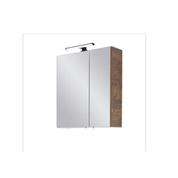Peegelkapp 76-I tume tamm, 60x20xH70 cm, LED