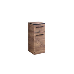 Vannitoakapp 374 tume tamm / must, 30x33xH72 cm