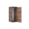 Seinakapp 374 tume tamm / must, 30x20xH70 cm
