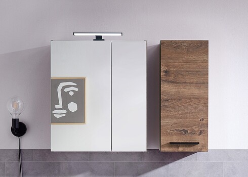 Seinakapp 374 tume tamm / must, 30x20xH70 cm