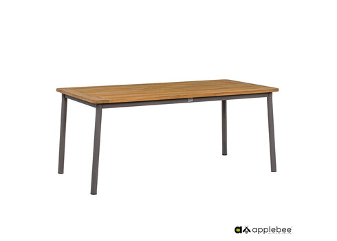 Söögilaud Apple Bee BIJOU tiik / hall, 180x90xH77 cm