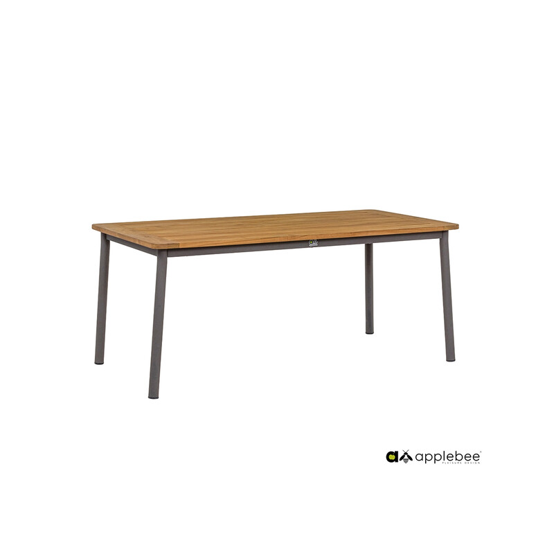 Söögilaud Apple Bee BIJOU tiik / hall, 240x100xH77 cm