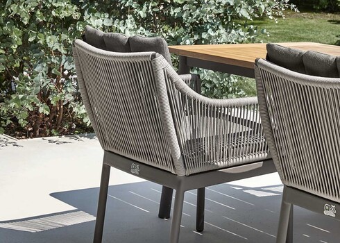 Söögilaud Apple Bee BIJOU tiik / hall, 240x100xH77 cm