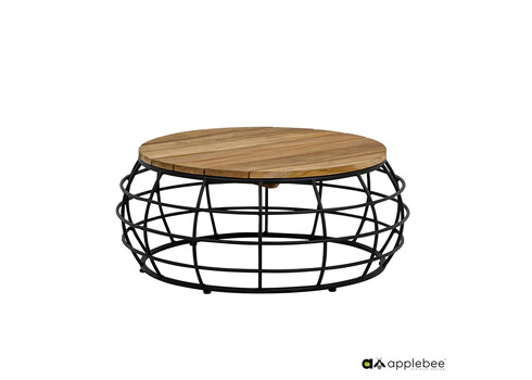 Diivanilaudade komplekt Apple Bee PURE tiik / must, 2 tk