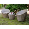 Aiamööbli komplekt Bello Giardino MODICO tumepruun, 2 tooli + laud