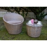 Aiamööbli komplekt Bello Giardino MODICO tumepruun, 2 tooli + laud
