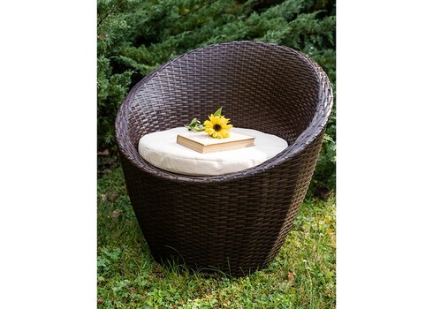 Aiamööbli komplekt Bello Giardino MODICO tumepruun, 2 tooli + laud