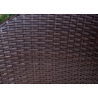 Aiamööbli komplekt Bello Giardino MODICO tumepruun, 2 tooli + laud