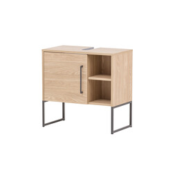 Valamukapp LIMONE hele tamm, 60x33xH60 cm