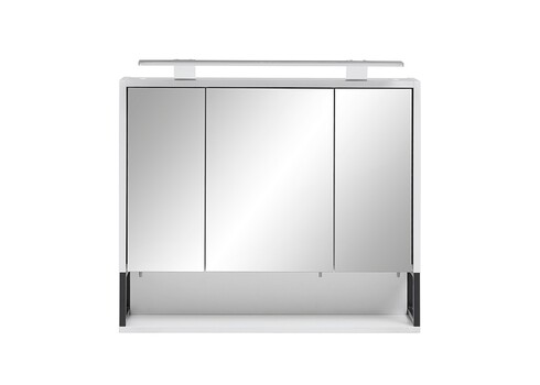 Peegelkapp LIMONE valge, 70x16xH61-68 cm, LED