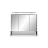 Peegelkapp LIMONE valge, 70x16xH61-68 cm, LED