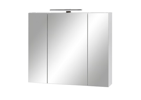 Peegelkapp LIMONE valge, 80x16xH71 cm, LED