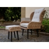 Aiamööbli komplekt Bello Giardino APERTO vask, 2 tugitooli järiga + diivanilaud