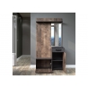 Esikukapp SMILE pruun / hall, 104x32xH190 cm