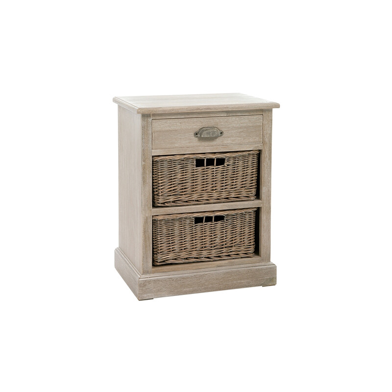 Öökapp BASKET hallikaspruun, 49x36xH64 cm