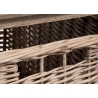 Öökapp BASKET hallikaspruun, 49x36xH64 cm