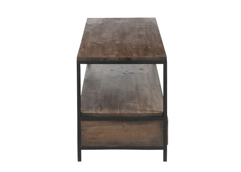 Diivanilaud DUSKY tumepruun, 120x61xH50 cm