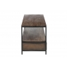 Diivanilaud DUSKY tumepruun, 120x61xH50 cm