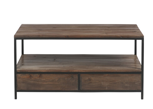 Diivanilaud DUSKY tumepruun, 120x61xH50 cm