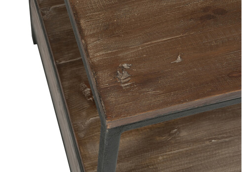 Diivanilaud DUSKY tumepruun, 120x61xH50 cm