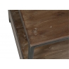 Diivanilaud DUSKY tumepruun, 120x61xH50 cm