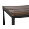 Diivanilaud DUSKY tumepruun, 120x61xH50 cm