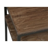 Konsoollaud DUSKY tumepruun, 120x40xH79 cm
