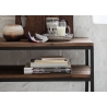 Konsoollaud DUSKY tumepruun, 120x40xH79 cm