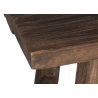 Konsoollaud MIRK tumepruun, 140x50xH85 cm